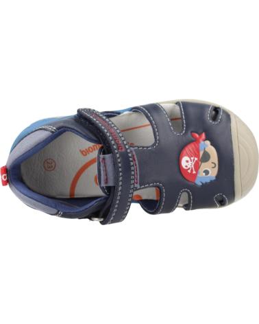 Sandales BIOMECANICS  pour Garçon SANDALIAS NINO MODELO 252118B COLOR AZUL  OCEAN