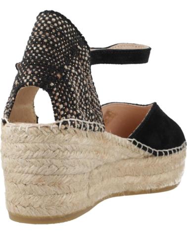 Scarpe MACARENA  per Donna ALPARGATAS MUJER MODELO JAVA26 COLOR  NEGRO