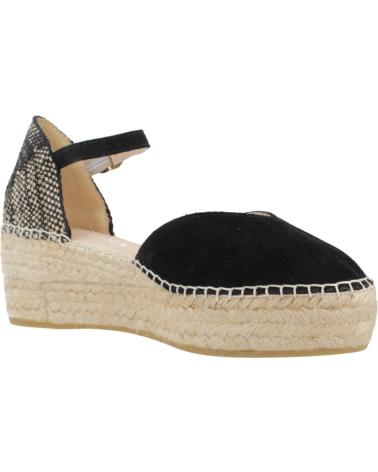 Scarpe MACARENA  per Donna ALPARGATAS MUJER MODELO JAVA26 COLOR  NEGRO