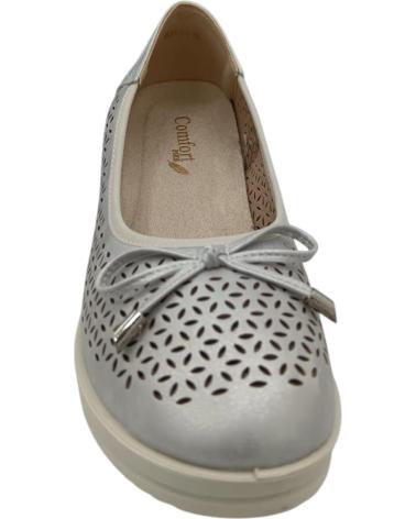 Scarpe DAVINIA  per Donna ZAPATO CALADO MANOLETINA  PLATEADO