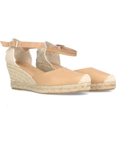 Zapatos de cuña MARILA  per Donna YUTE PARA MUJER CON CUNA MEDIA EN PIEL DINA  CUERO