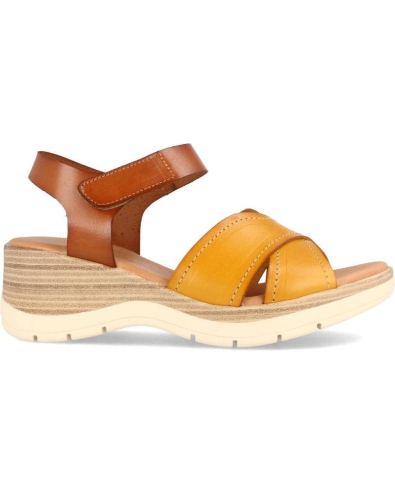 Woman Sandals MARILA SANDALIA DE PIEL PARA MUJER CON CUNA MEDIA BELGRADO PANAMA AMARILLO Woman Sandals MARILA SANDALIA DE PIEL PARA MUJER CON CUNA MEDIA BELGRADO PANAMA AMARILLO