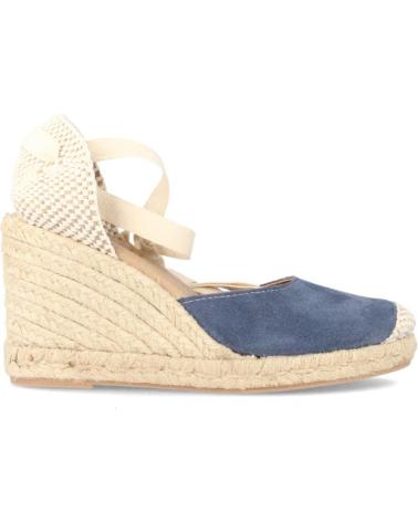 Sandalias MARILA  de Mujer YUTE PARA MUJER CON CUNA MEDIA KABUL EN SERRAJE AZUL  JEANS