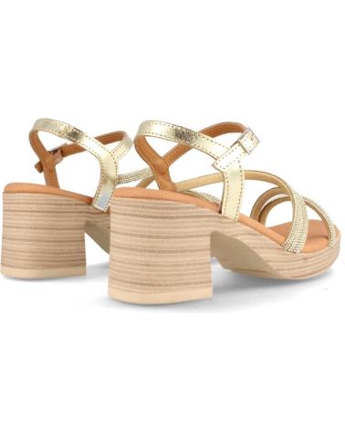 Sandálias MARILA  de Mulher SANDALIA DE PIEL PARA MUJER CON TACON ALTO MONRO  PLATINO