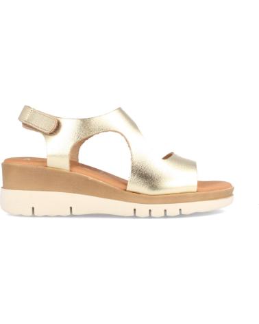 Sandálias MARILA  de Mulher SANDALIA PARA MUJER DE PIEL CON CUNA MEDIA ALLEN  PLATINO