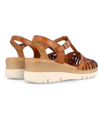 Sandálias MARILA  de Mulher SANDALIA DE PIEL PARA MUJER CON CON CUNA TAY  AVELLANA