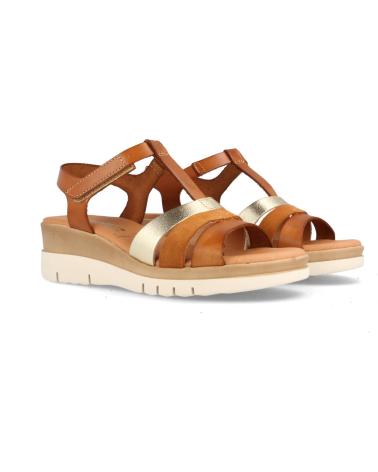 Sandálias de Mulher MARILA SANDALIA PARA MUJER DE PIEL CON CUNA MEDIA ARDA COMBI AVELLA AVELLANA