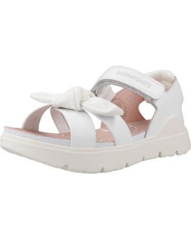 Sandales BIOMECANICS  pour Fille SANDALIAS NINA MODELO 252225B COLOR  BLANCO