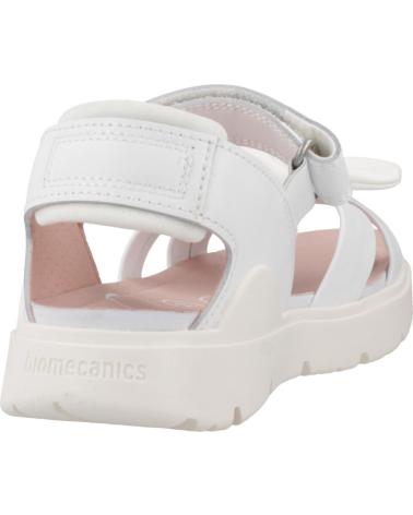 Sandales BIOMECANICS  pour Fille SANDALIAS NINA MODELO 252225B COLOR  BLANCO