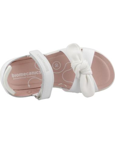 Sandales BIOMECANICS  pour Fille SANDALIAS NINA MODELO 252225B COLOR  BLANCO