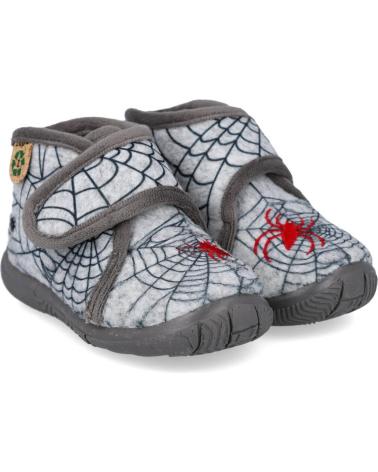 Pantufas ZAPY  de Menino AC77260 ZAPATILLAS DE CASA NINO  GRIS