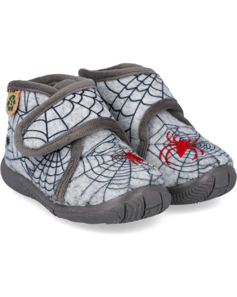 House Slipers De Ni o ZAPY AC77260 ZAPATILLAS DE CASA NINO GRIS