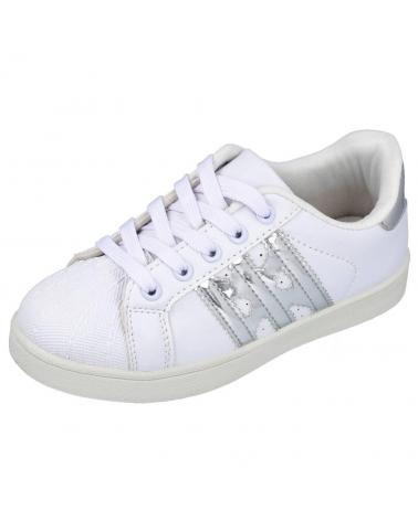 Trainers De Niña BUBBLE BOBBLE 5-K2822X-12 ZAPATILLAS DEPORTIVAS NINA  BLANCO-PLATA