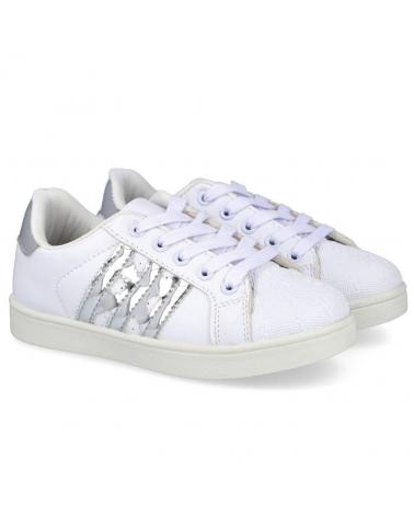 Trainers De Niña BUBBLE BOBBLE 5-K2822X-12 ZAPATILLAS DEPORTIVAS NINA  BLANCO-PLATA
