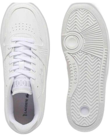 Esportes  de Mulher e Menina e Menino LACOSTE 748SUJ000321G L001B SET 1 SUJ WHT-WHT