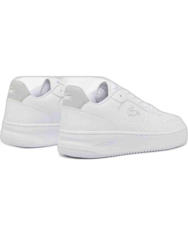 Esportes  de Mulher e Menina e Menino LACOSTE 748SUJ000321G L001B SET 1 SUJ WHT-WHT