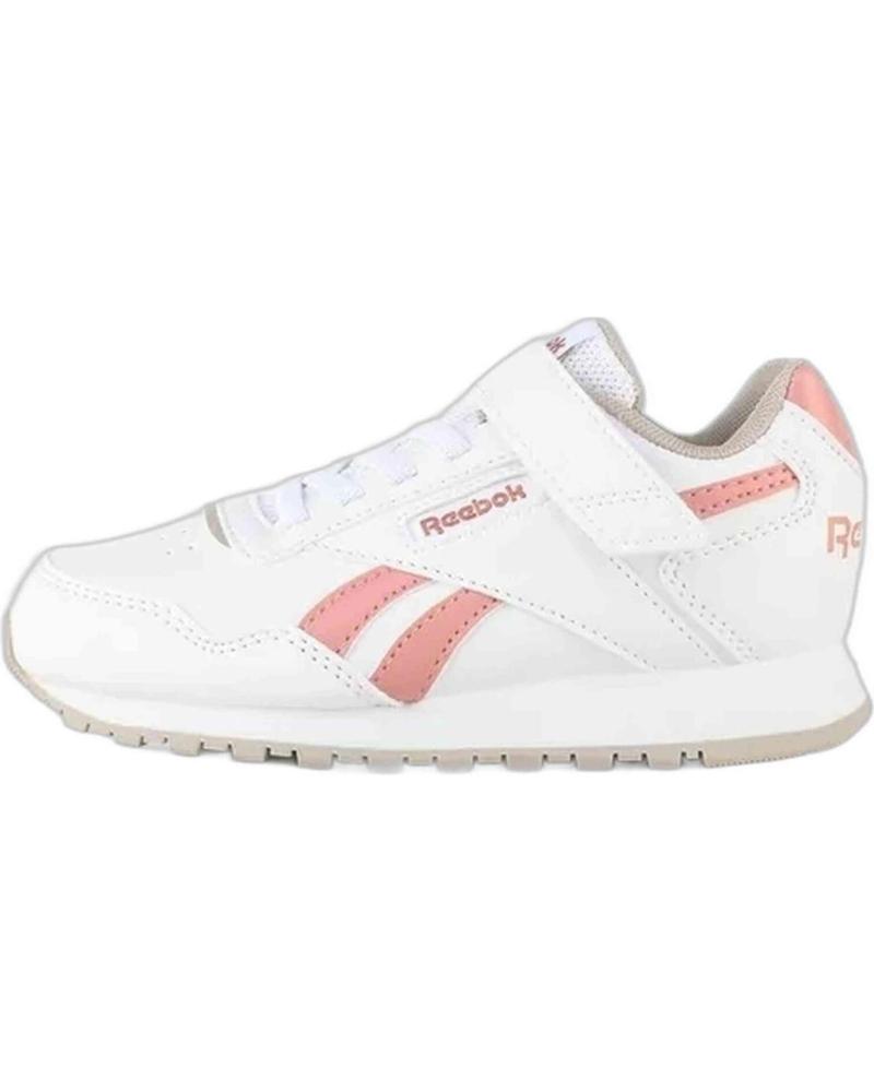Sportivo REEBOK  per Bambina e Bambino 100222873 ROYAL GLIDE 1 V  WHITE-PINKCLAY-ASH