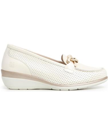 Mocasines 24 HORAS  de Mujer MOCASIN DE PIEL PARA MUJER 26410  LINO