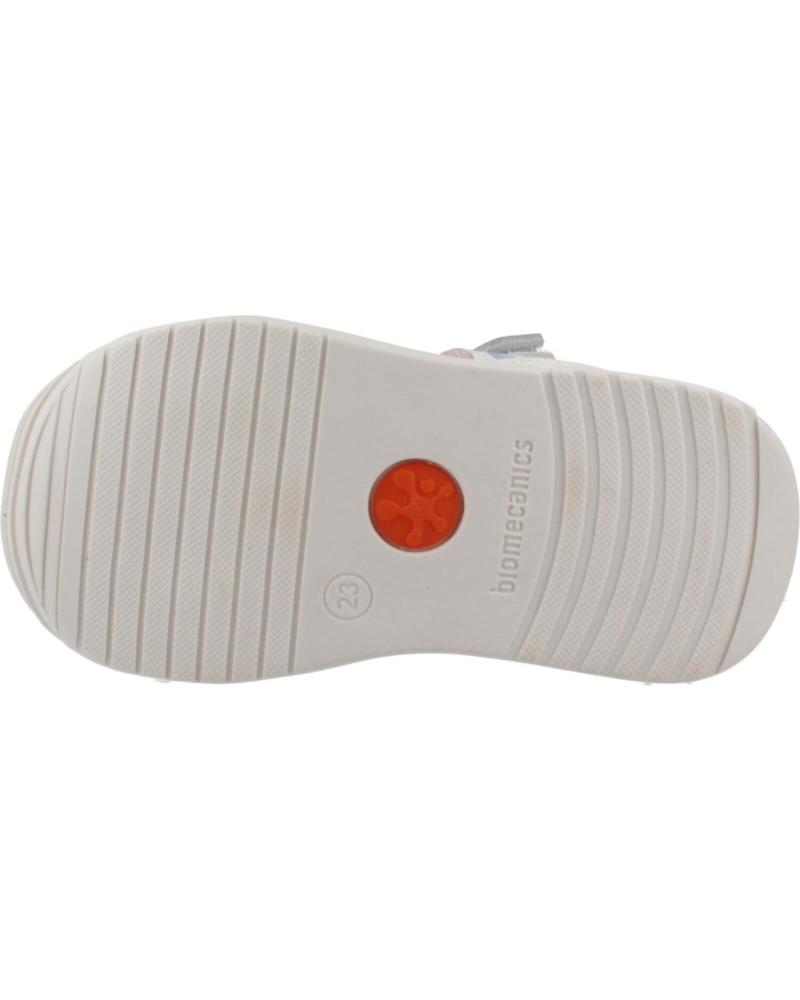 Biomecanics Sandalia Niñas 252110 - Piel Con Puntera Reforzada, Plantilla Acolchada Y Suela Flexible, Cierre Velcro Para Verano