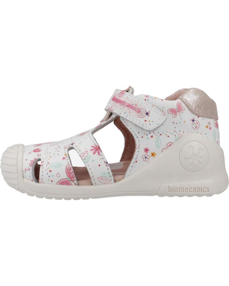 Sandales BIOMECANICS  pour Fille SANDALIAS NINA MODELO 252101B COLOR  BLANCO