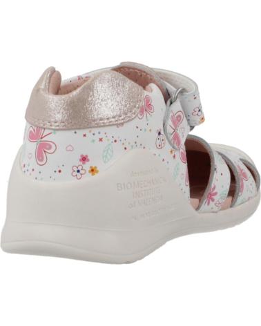 Sandales BIOMECANICS  pour Fille SANDALIAS NINA MODELO 252101B COLOR  BLANCO