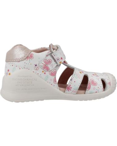 Sandales BIOMECANICS  pour Fille SANDALIAS NINA MODELO 252101B COLOR  BLANCO