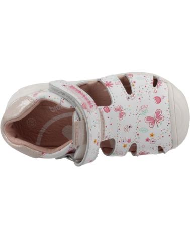 Sandales BIOMECANICS  pour Fille SANDALIAS NINA MODELO 252101B COLOR  BLANCO