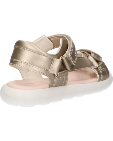 Sandalen für Damen und Mädchen GEOX J55MSC 000BC J SANDAL PUFFYPOP C2012 LT GOLD