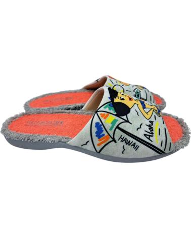 Hausschuhe VULCA-BICHA  für Damen ZAPATILLA  NARANJA