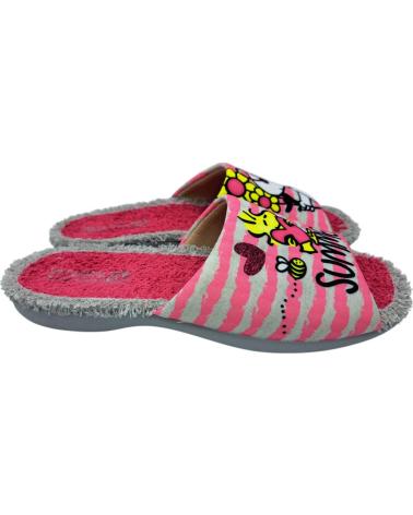 Pantoufles VULCA-BICHA  pour Femme ZAPATILLA  FUXIA