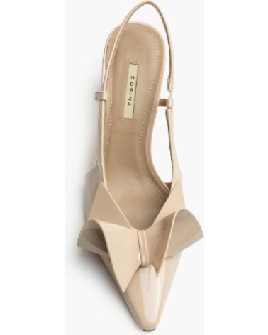 Zapatos de tacón CORINA  de Mujer ZAPATO DESTALONADO CON TACON ALTO PARA MUJER M5315 C  CRUDO