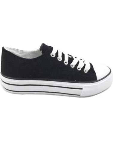 Woman Zapatillas deporte TIMBOS DEPORTIVA CORDONES DE MUJER 122843  NEGRO