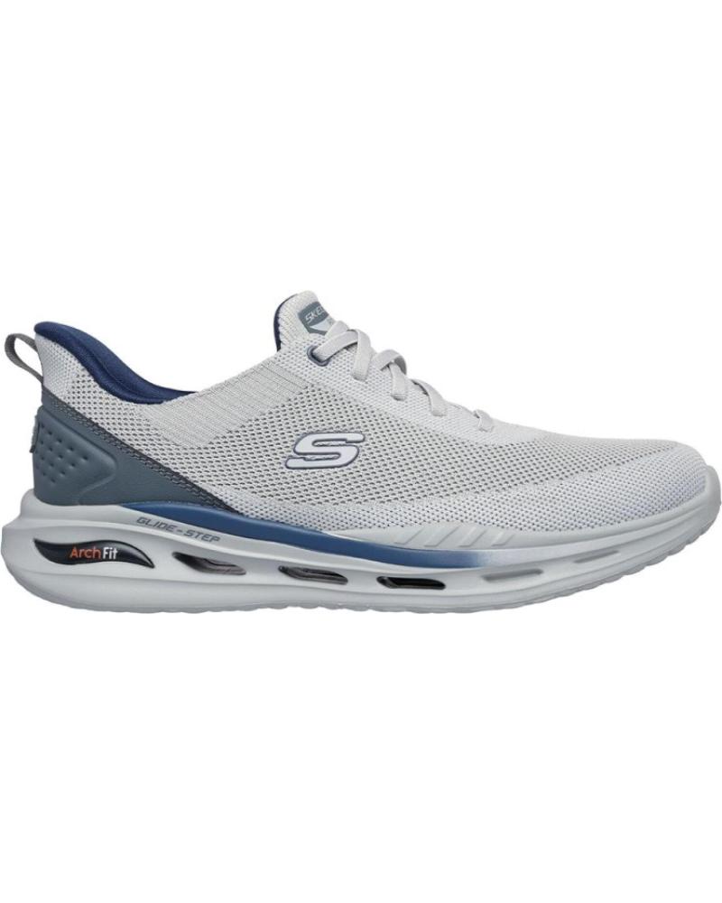 Deportivas de Hombre SKECHERS SNEAKERS ARCH FIT ORVAN-KINCADE HOMBRE GRIS