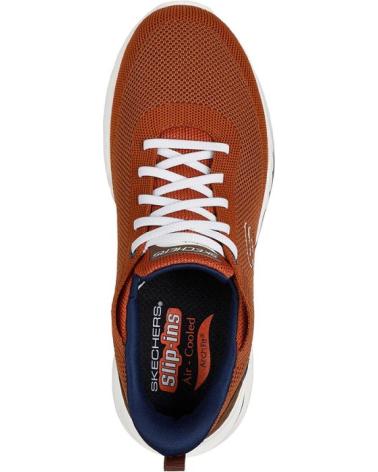 Deportivas de Hombre SKECHERS SNEAKERS ARCH FIT ORVAN-KINCADE HOMBRE TEJA MARRóN