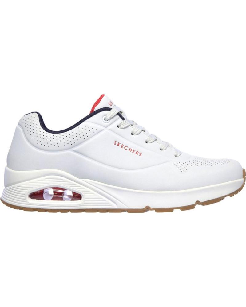 Zapatillas deporte SKECHERS  de Hombre SNEAKERS 52458 HOMBRE -AZUL  BLANCO