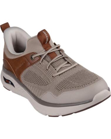 SKECHERS SNEAKERS HOMBRE 205340 TAUPE MARRóN