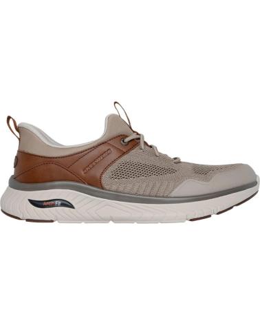 SKECHERS SNEAKERS HOMBRE 205340 TAUPE MARRóN
