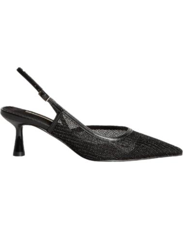 Woman Sandals CORINA ZAPATO SALON DESTALONADO CON TACON FINO PARA MUJER M  NEGRO