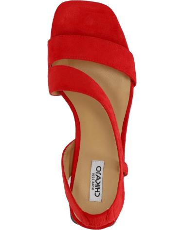 Sandales CHIKA10  pour Femme MELANIA 08  ROJO-RED