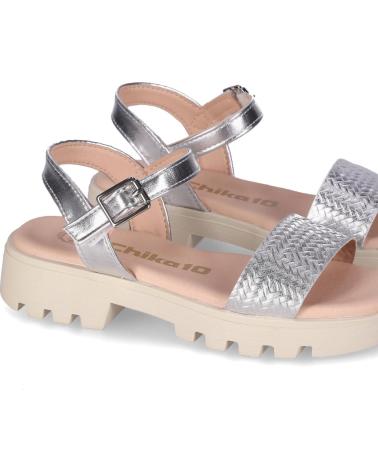 Sandales CHIKA10  pour Femme et Fille MARIONA 01  PLATA-SILVER