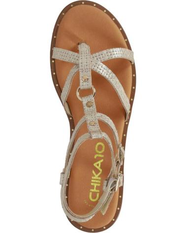 Sandales CHIKA10  pour Femme MUSAKA 05W  ORO-GOLD