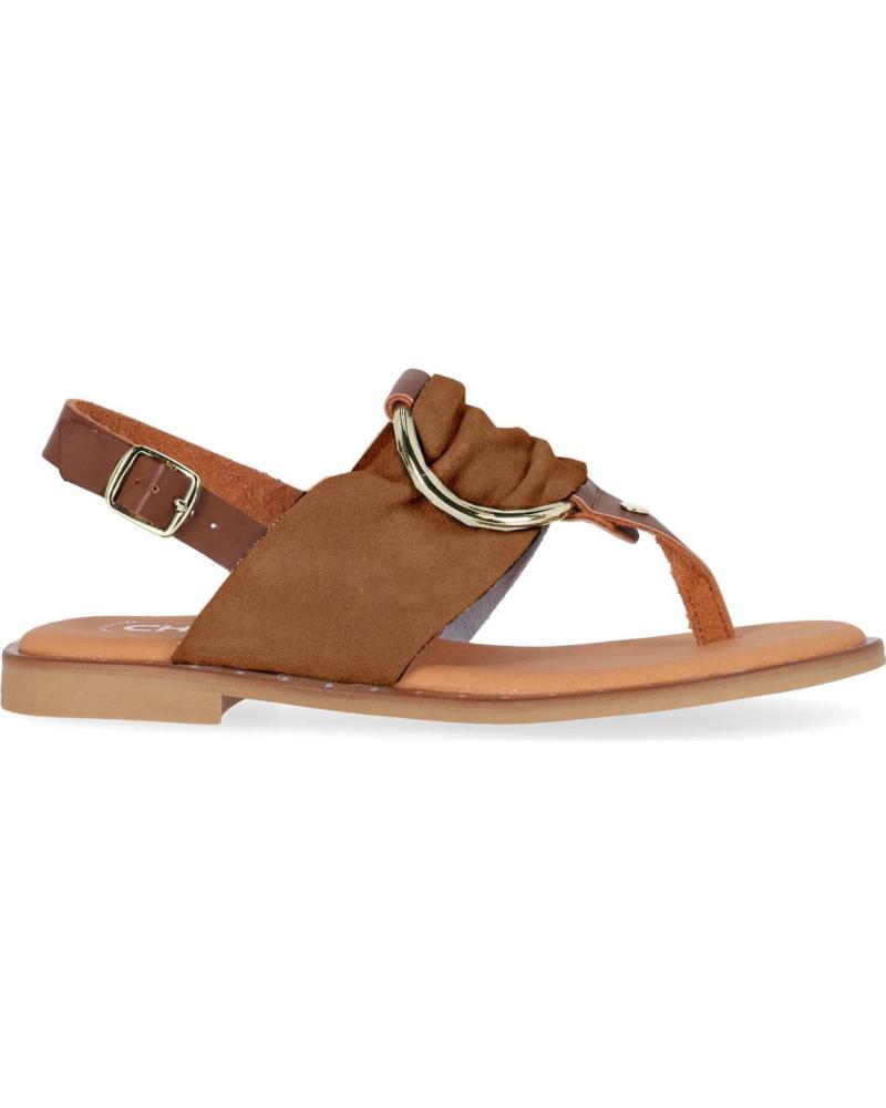 Sandalias CHIKA10  de Mujer MUSAKA 07  CUERO-TAN