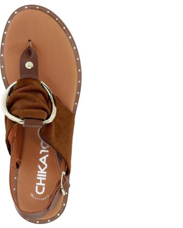 Sandalias CHIKA10  de Mujer MUSAKA 07  CUERO-TAN