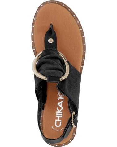 Sandalias CHIKA10  de Mujer MUSAKA 07  NEGRO-BLACK