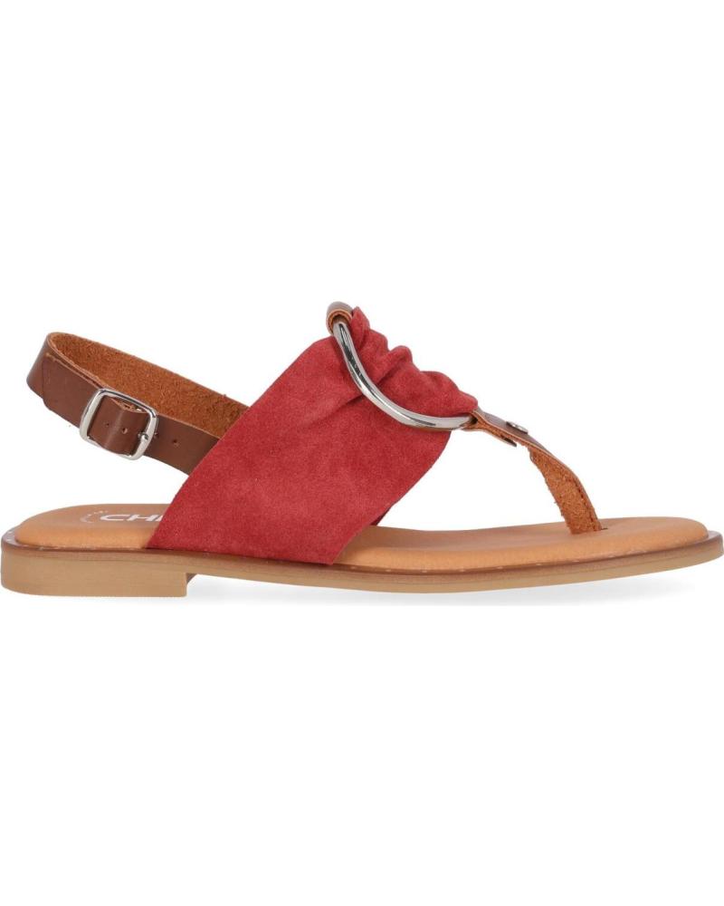Sandales CHIKA10  pour Femme MUSAKA 07  ROJO-RED