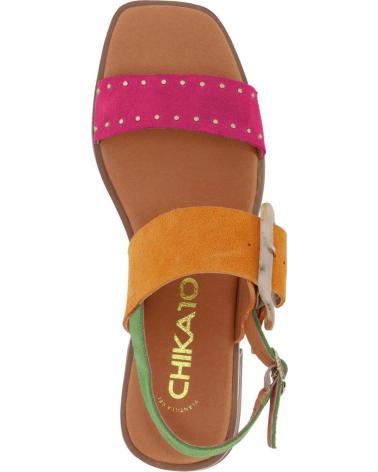 Sandalias CHIKA10  de Mujer BINKA 07  MULTI-NARANJA-ORANGE
