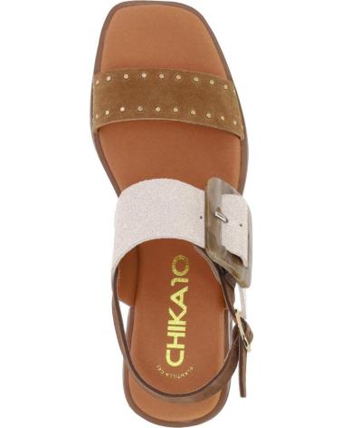 Sandalias de Mujer CHIKA10 BINKA 07 MULTI-MARRON-BROWN