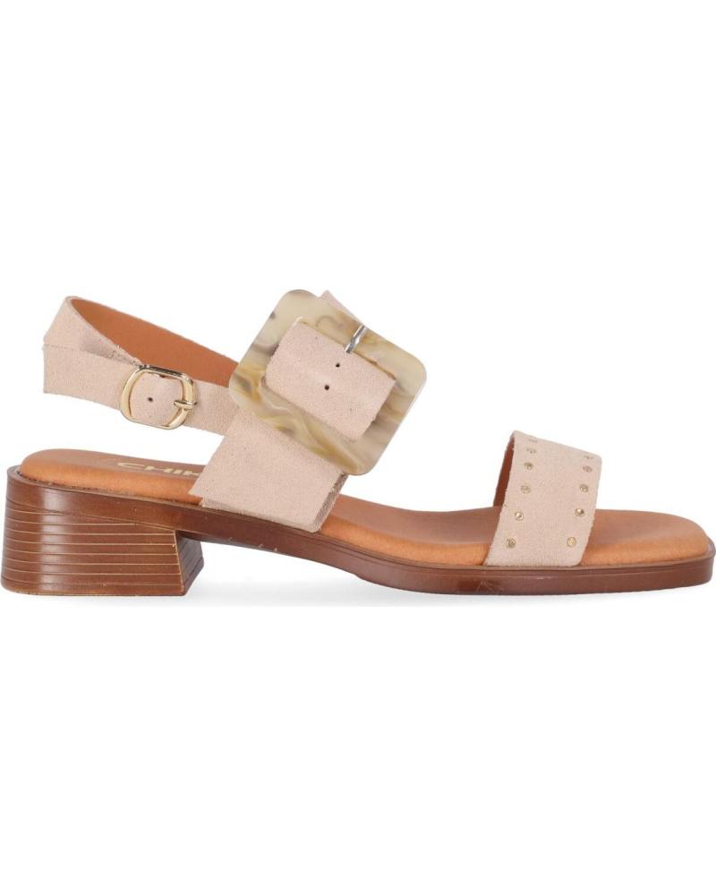 Sandales CHIKA10  pour Femme BINKA 07  BEIG-BEIGE