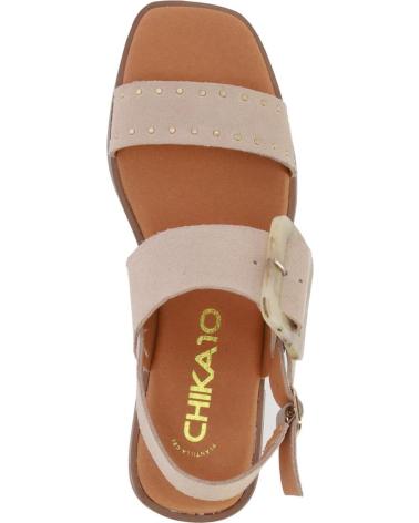 Sandales CHIKA10  pour Femme BINKA 07  BEIG-BEIGE