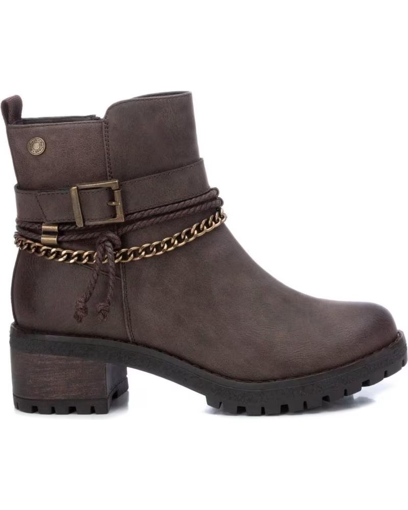 Stivali Donna Refresh 170183 | Tacco 5cm In Eco-Pelle Con Cerniera E Catena